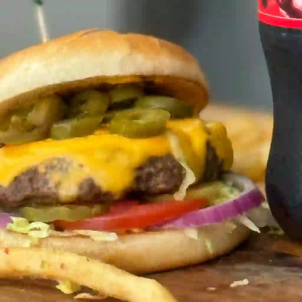 1/2LB Jalapeno Cheese Burger